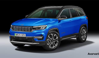 Jeep Compass EV render